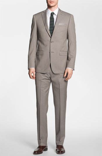 michael kors trim fit wool suit|Michael Kors blend trousers.